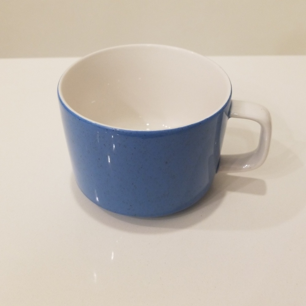 Vintage Mikasa Mediterranean blue mug